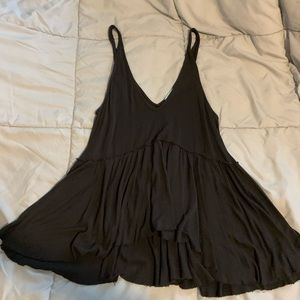 Dark grey swing tank